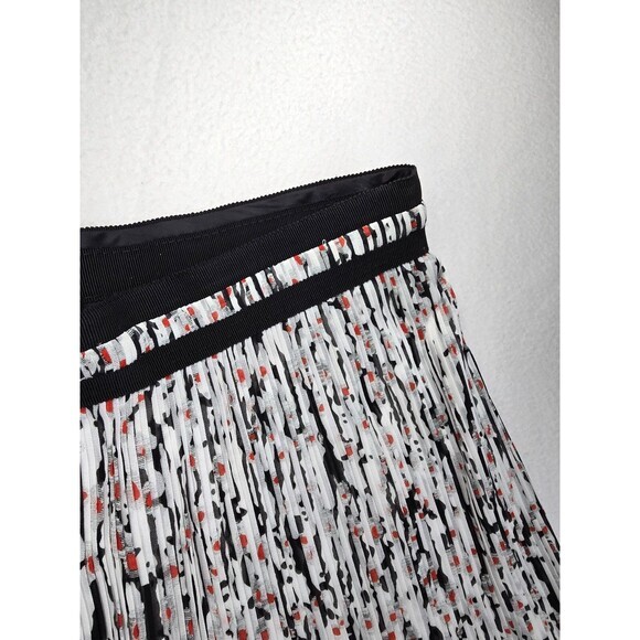CARVEN A-Line Mini Skirt High Waist Pleated Flowy REG $798‎ US 6 Medium 38 FR - Picture 5 of 9